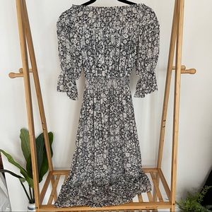 Miss Los Angeles off the shoulder dress